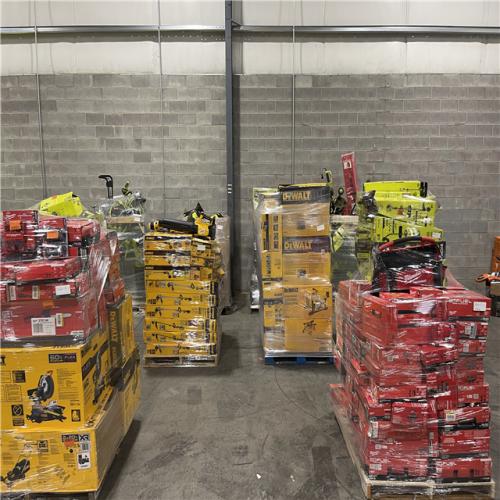 Pittston Location As-Is Power Tools Partial Truckload (10 Pallets) 1321-C