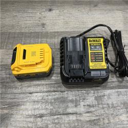 AS-IS DEWALT 20V MAX XR POWERSTACK Lithium-Ion Battery Starter Kit with 3.5Ah Battery and Charger