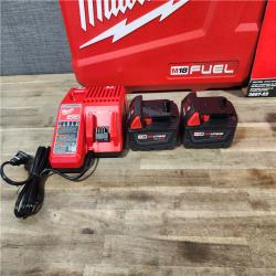 HOUSTON LOCATION - AS-IS MILWAUKEE FUEL 18V Lithium-Ion Brushless Cordless Hammer Drill and Impact Driver Combo Kit (2-Tool) with 2 Batteries