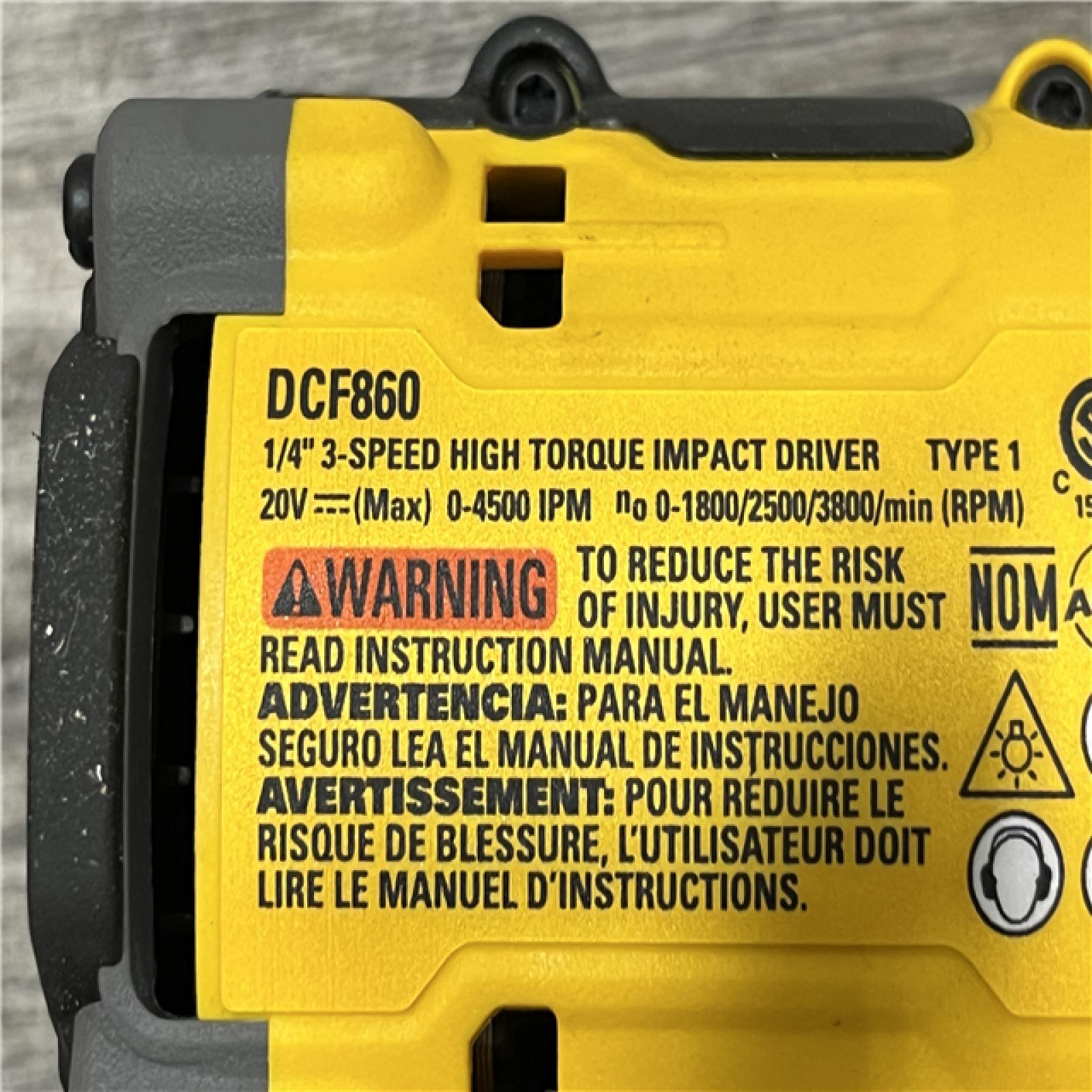 AS-IS DEWALT 20V MAX XR Cordless Impact Driver (Tool Only)