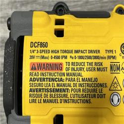 AS-IS DEWALT 20V MAX XR Cordless Impact Driver (Tool Only)