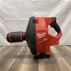 AS-IS Milwaukee M18 FUEL 18V Lithium-Ion Brushless Cordless Drain Snake Auger with 5/16 in. Cable Drive Kit