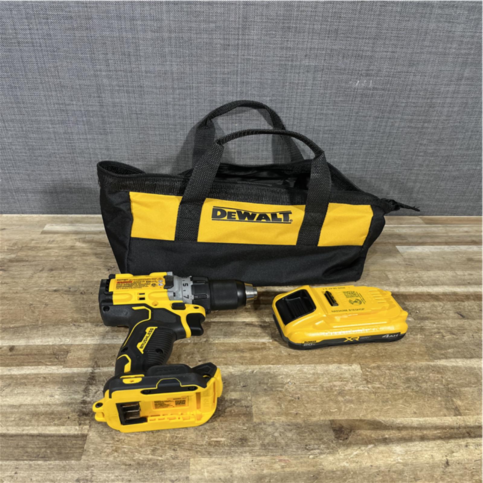 Houston Location AS-IS DeWalt XR Drill Driver and Battery