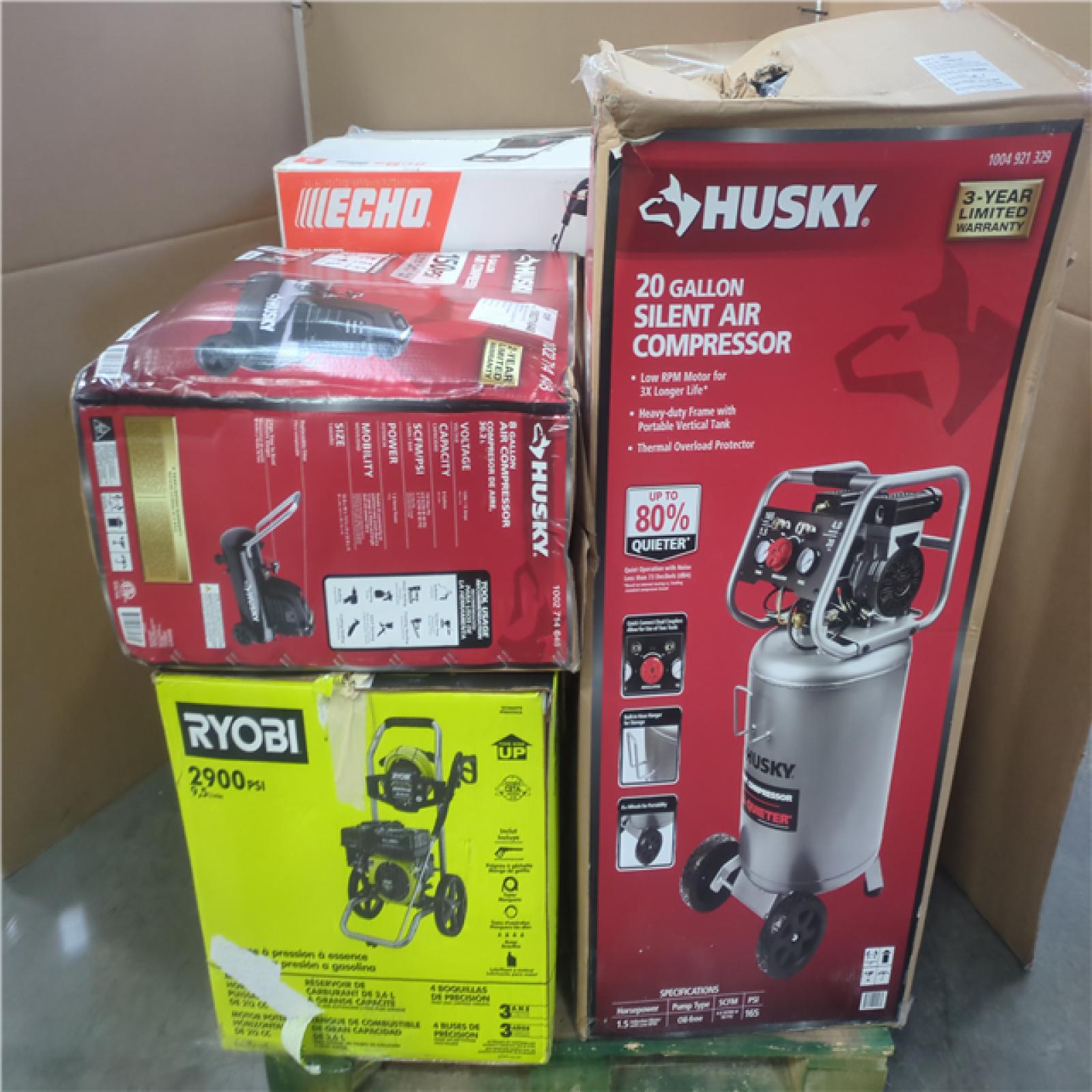 CALIFORNIA AS-IS OUTDOOR POWER EQUIPMENT