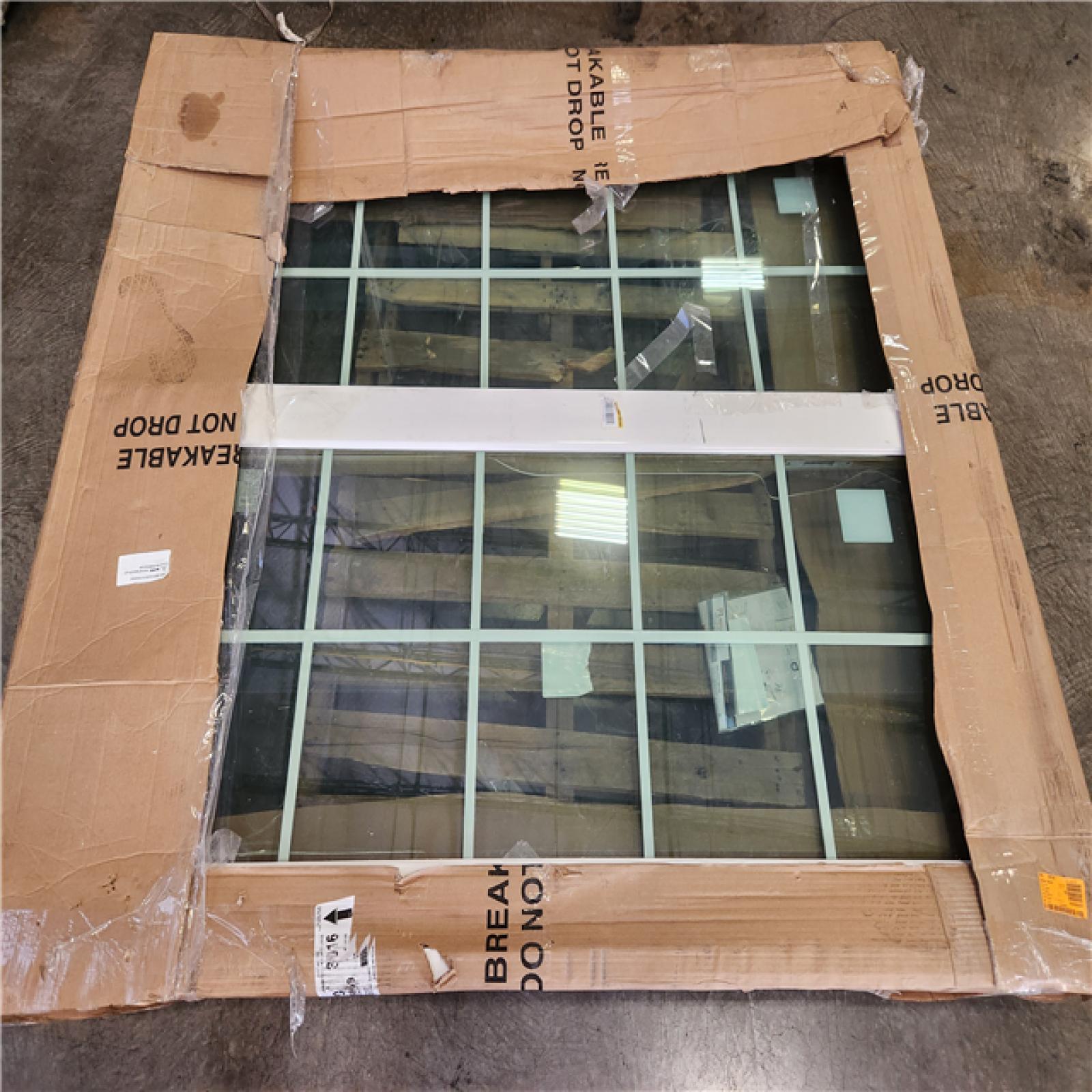 Phoenix MP Doors 72 in. x 80 in. Woodgrain Interior and Smooth White Exterior Left-Hand Composite Sliding Patio Door with 10-Lite GBG