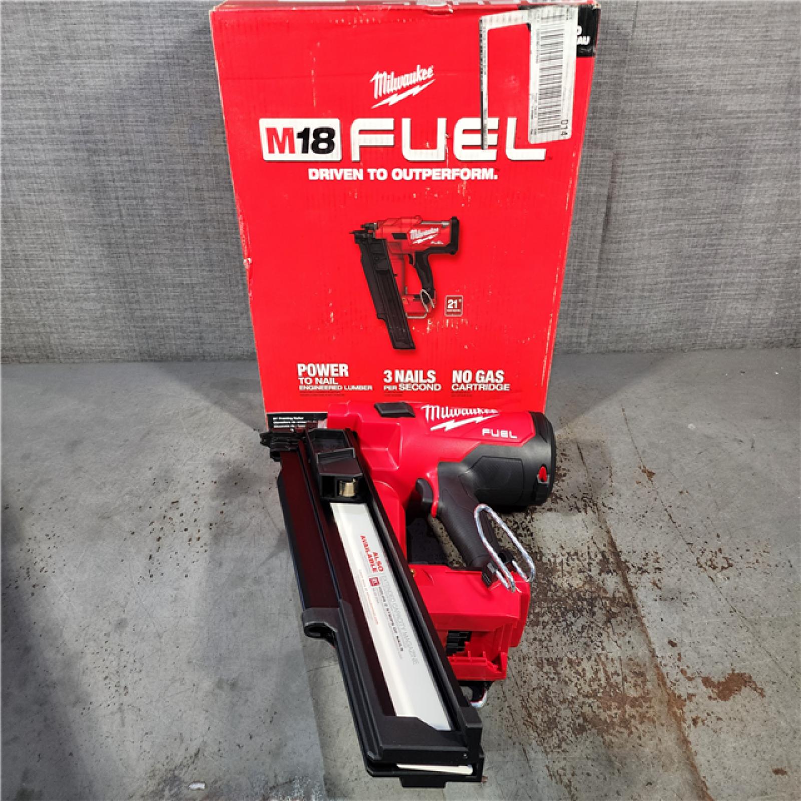 HOUSTON LOCATION - AS-IS (APPEARS LIKE NEW) Milwaukee 2744-20 M18 FUEL 21-Degree Cordless Framing Nailer (Tool Only)