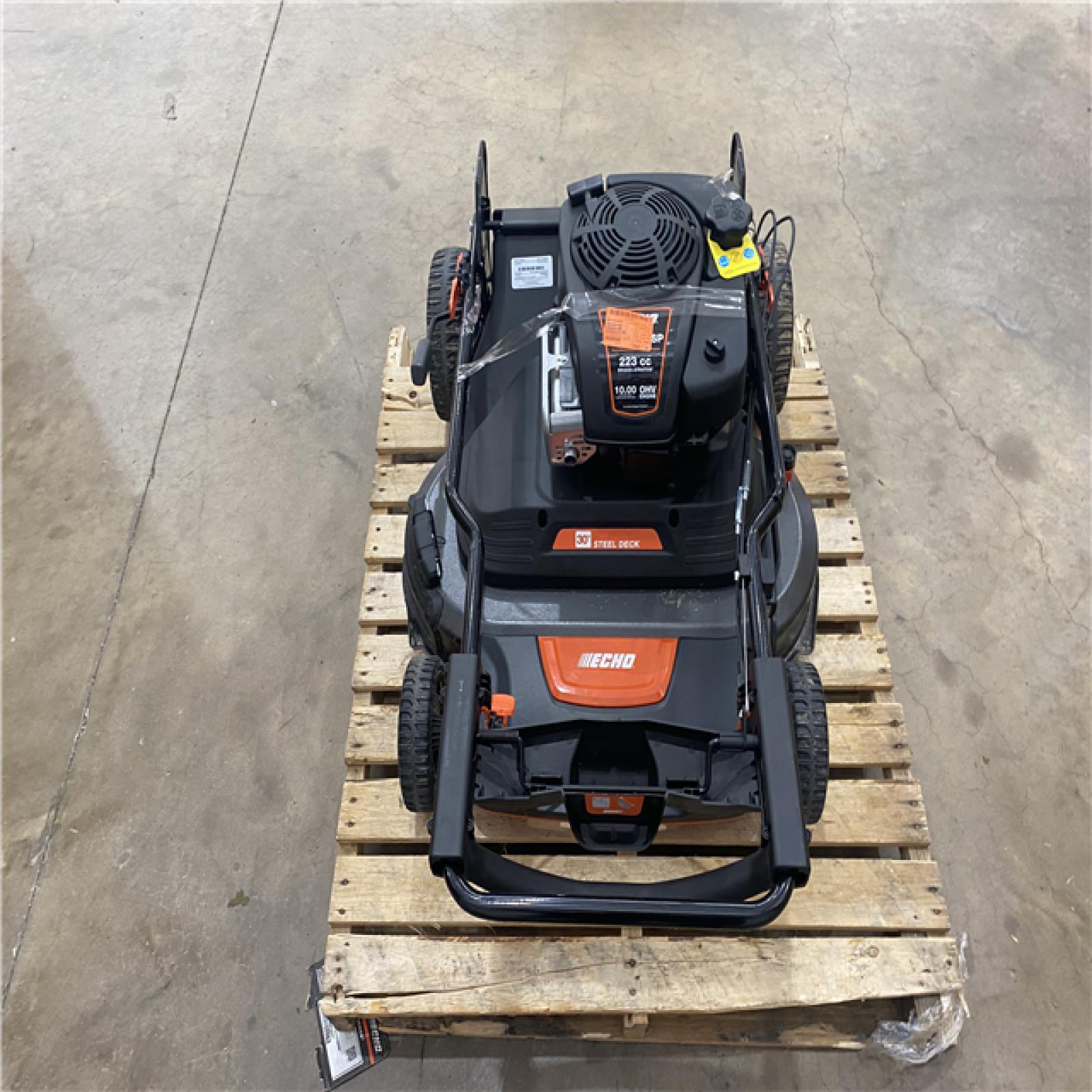 Houston Location - AS-IS Outdoor Power Equipment ECHO LAWN MOWER 30 INCH