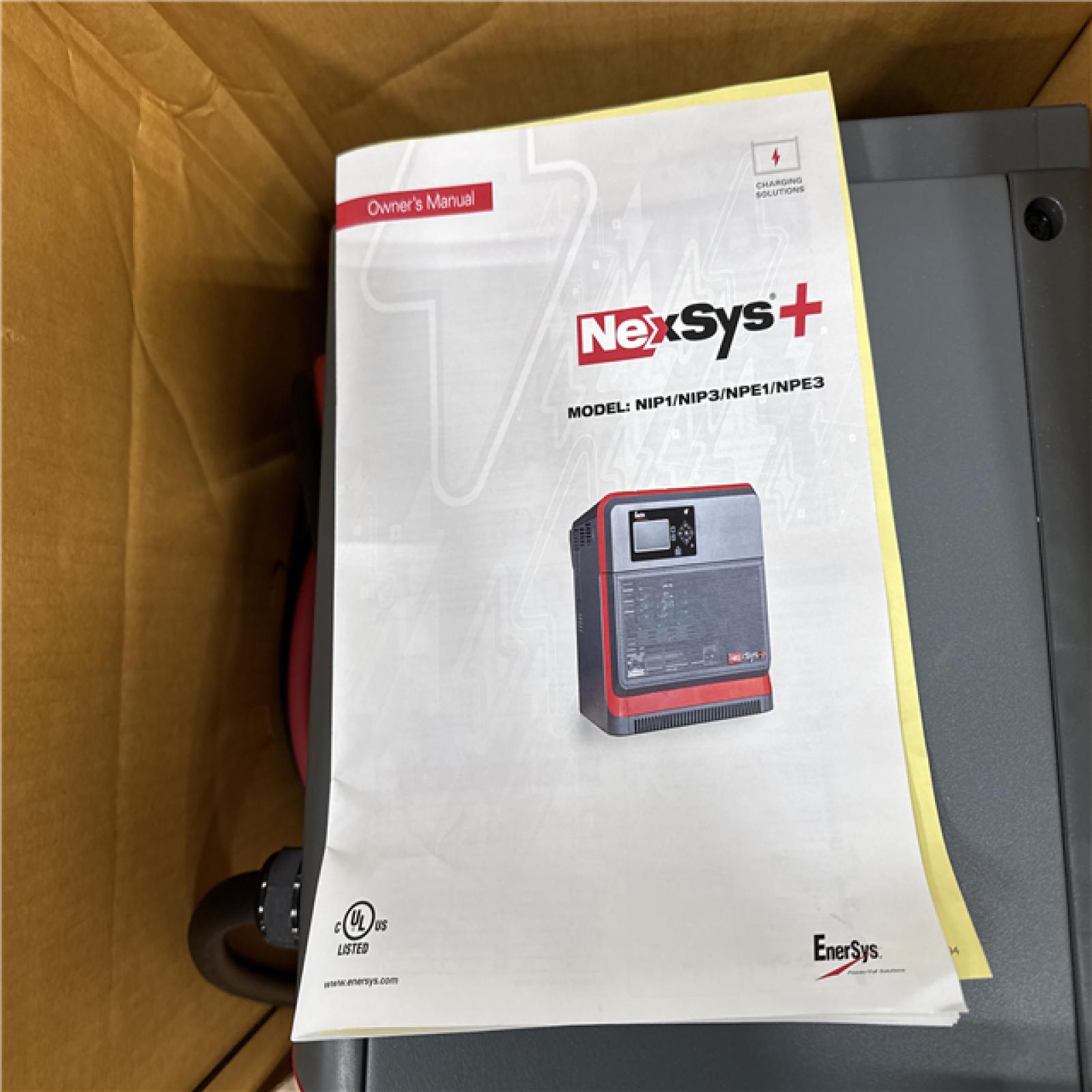 California NEW EnerSys Nex Sys+ Battery Charger