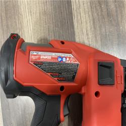AS-IS Milwaukee FUEL 18-Volt Lithium-Ion Brushless Cordless 18-Gauge 1/4 in. Narrow Crown Stapler (Tool-Only)