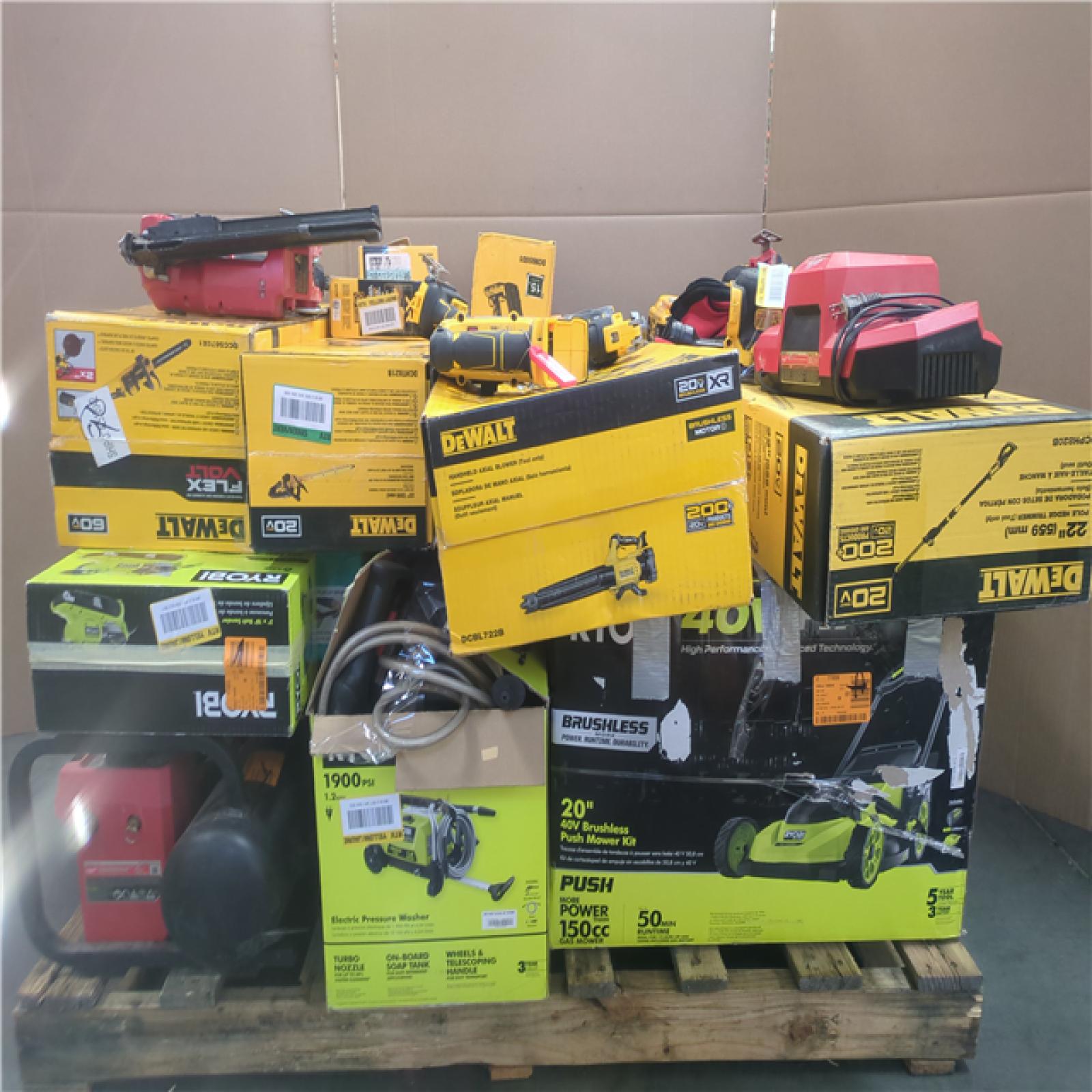 CALIFORNIA AS-IS TOOL PALLET