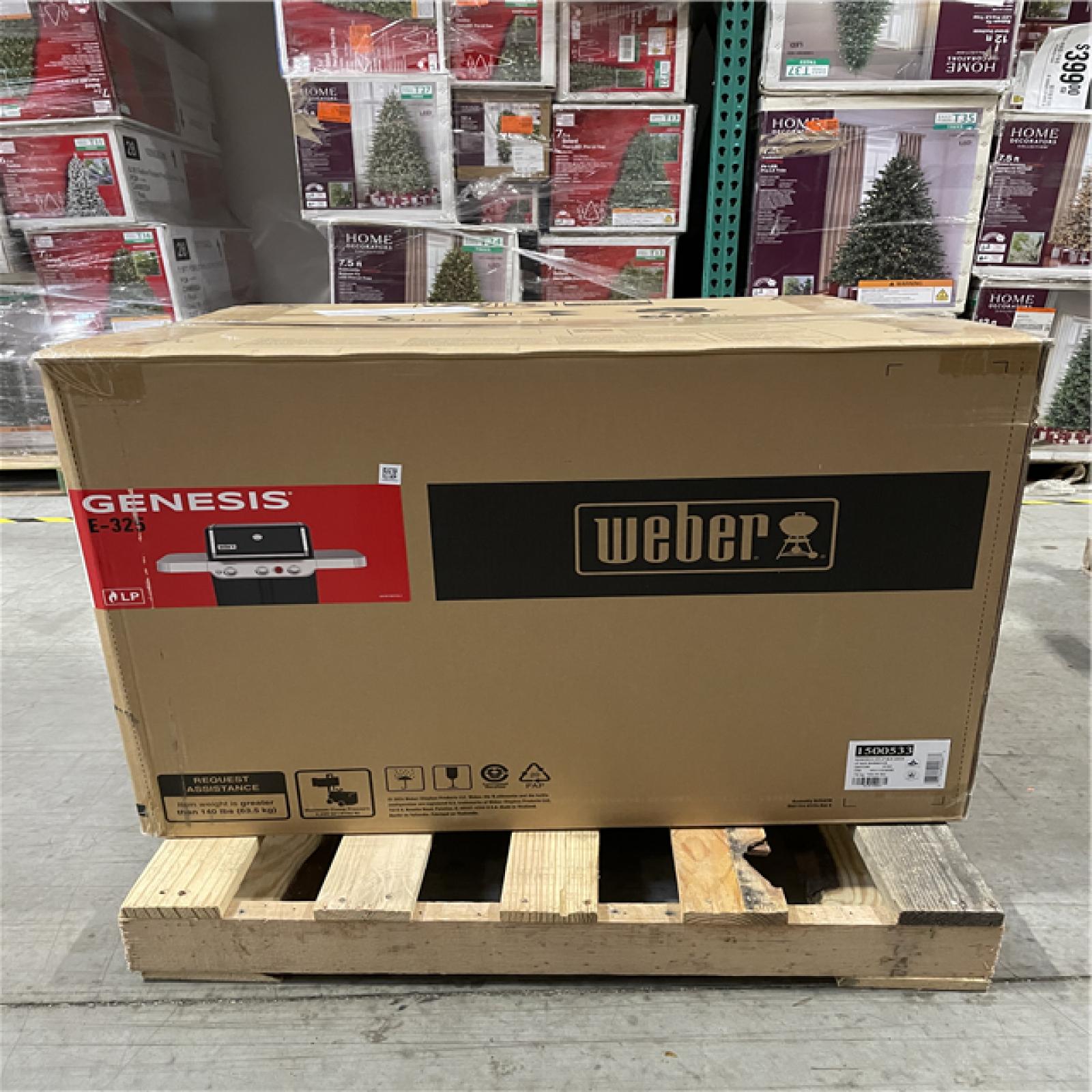 DALLAS LOCATION-NEW! WEBER Genesis E-325 3-Burner Liquid Propane Gas Grill