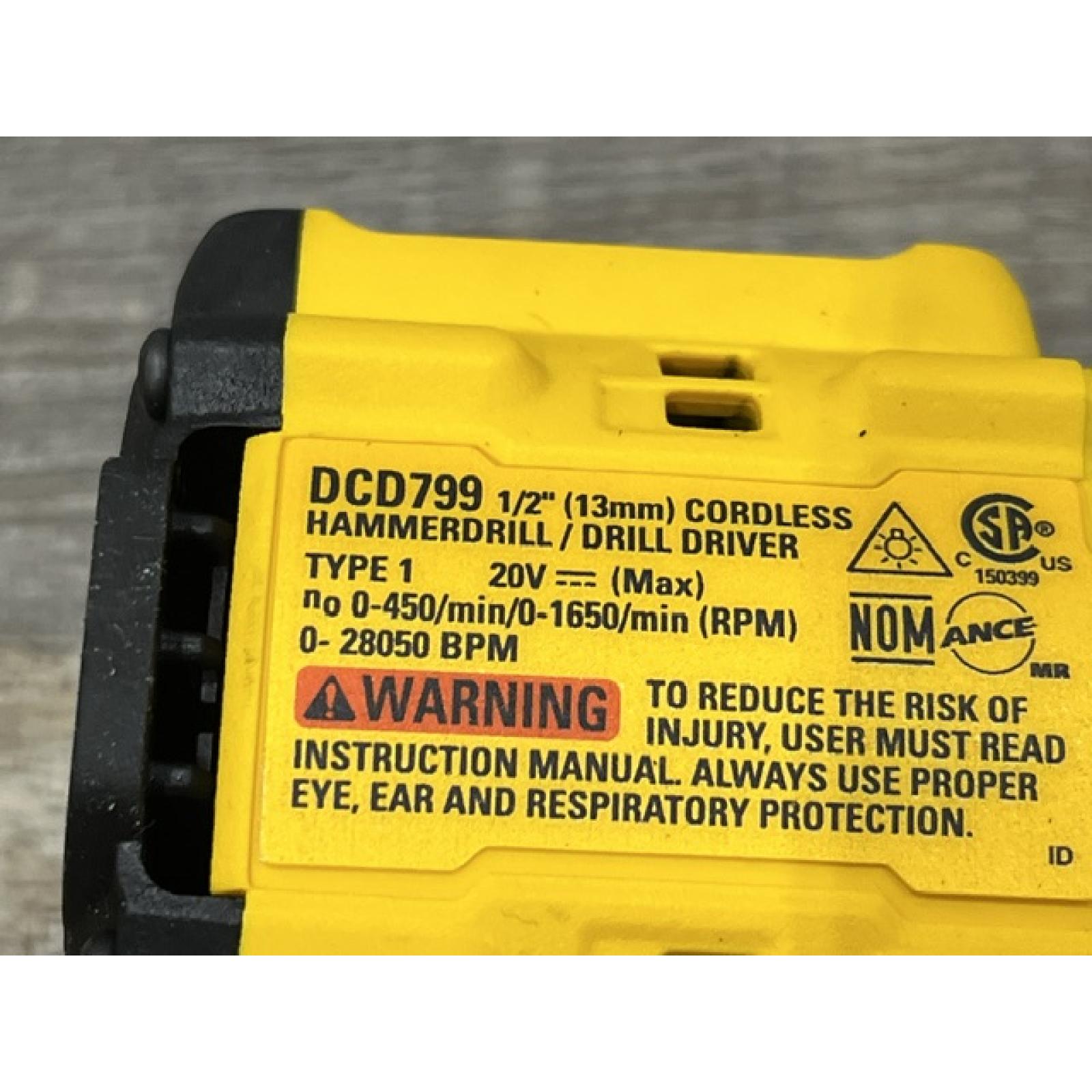 AS-IS DEWALT ATOMIC 20V MAX Lithium-Ion Cordless 2-Tool Combo Kit
