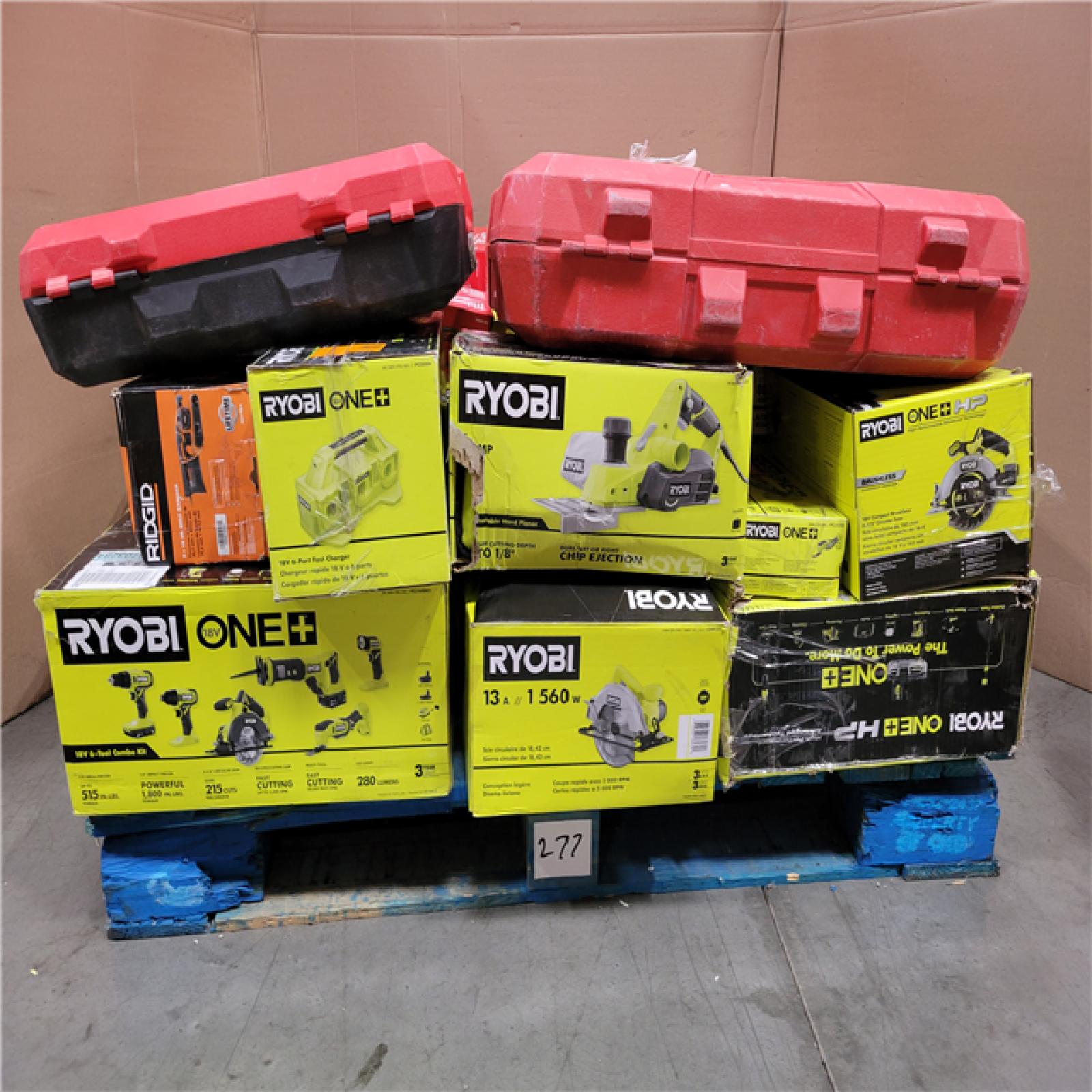 CALIFORNIA AS-IS TOOL PALLET