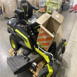 Dallas Location - As-Is RYOBI 80V HP Brushless 54 in. Battery Electric Cordless Zero Turn Riding Mower (3) 80V Batteries (4) 40V Batteries and Charger