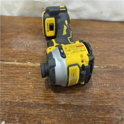 AS-IS DEWALT ATOMIC 20V MAX Lithium-Ion Cordless 1/4 in. Brushless Impact Driver Kit, 5 Ah Battery, Charger, and Bag