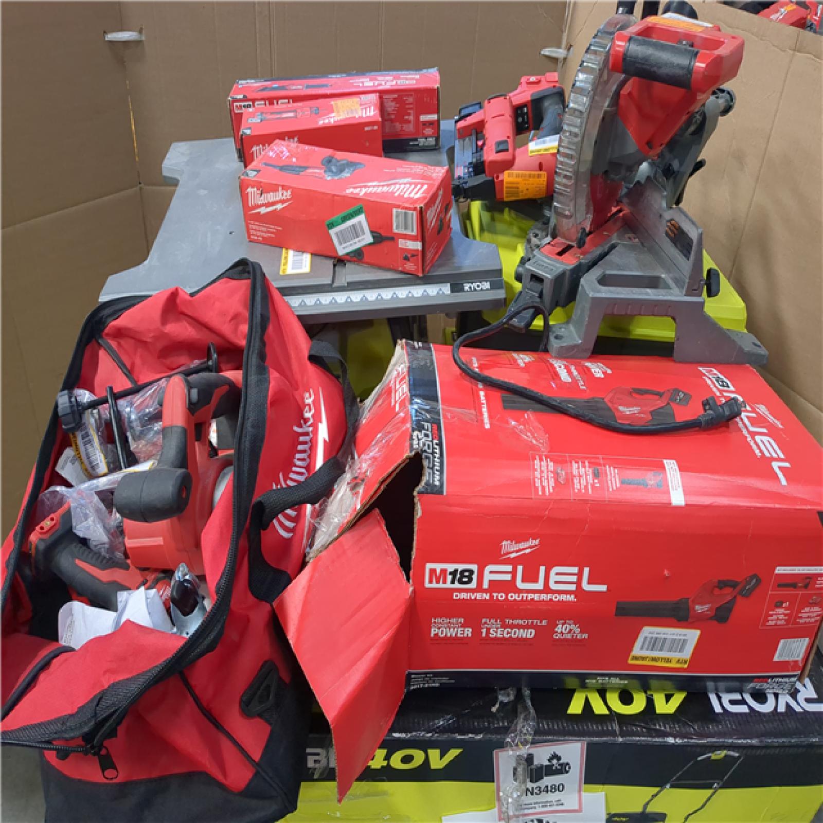 CALIFORNIA AS-IS TOOL PALLET