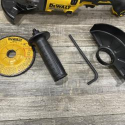 AS-IS DEWALT 60V MAX Cordless Brushless 4.5 in. to 6 in. Small Angle Grinder with Kickback Brake (Tool Only)