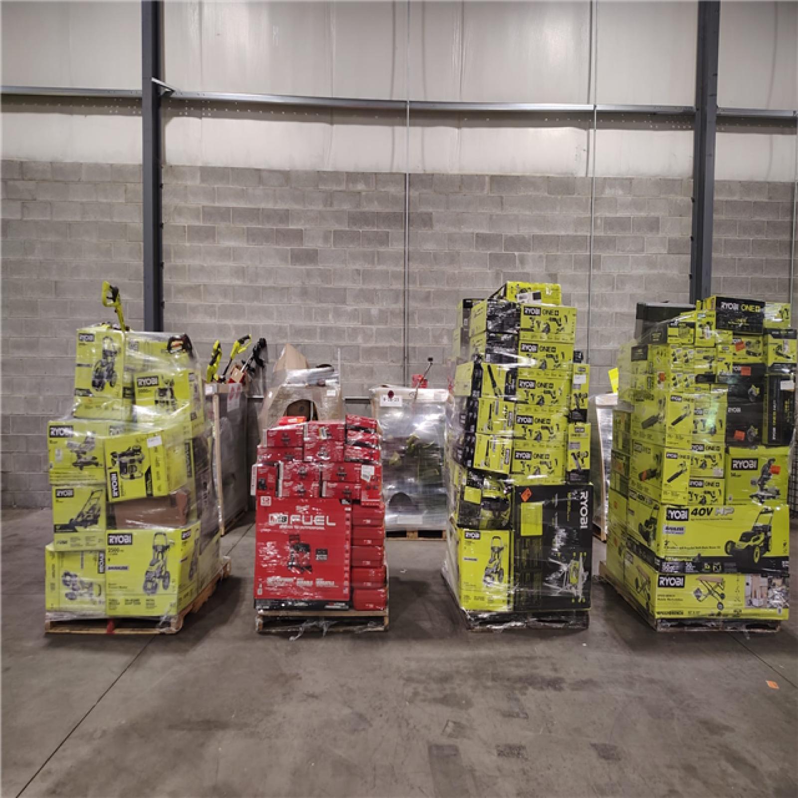Pittston Location As-Is Power Tools Partial Truckload (9 Pallets) 3120-C