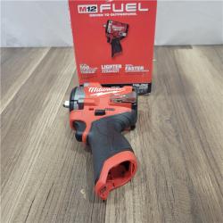 AS-IS Milwaukee M12 FUEL M12 3/8 in. Cordless Brushless High Torque Impact Wrench Tool Only