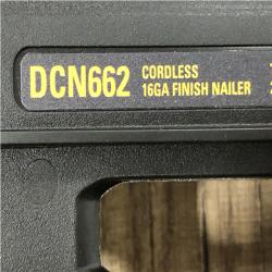 AS-IS DEWALT 20V MAX XR 16-Gauge Lithium-Ion Cordless Finish Nailer (Tool Only)
