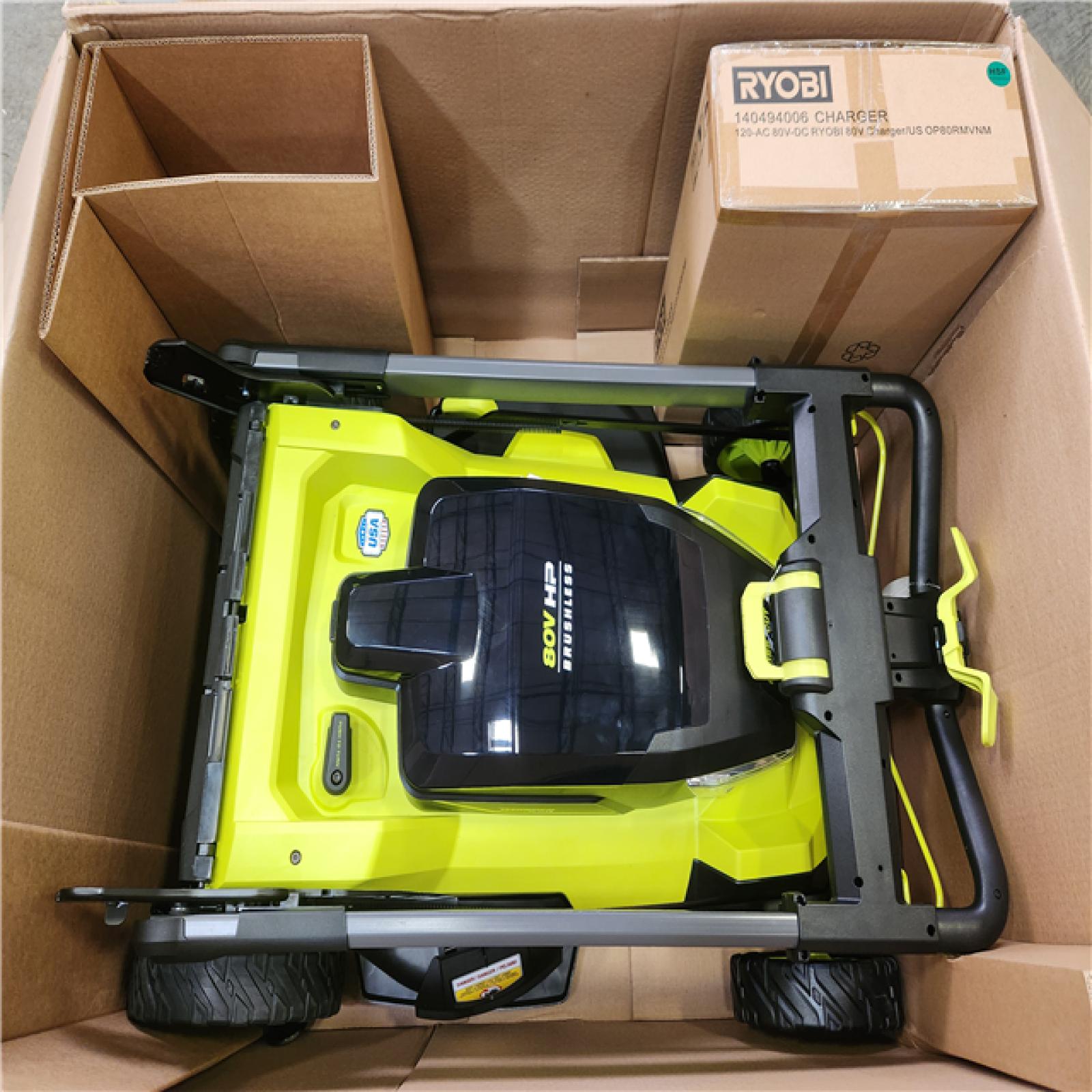 Phoenix NEW RYOBI 80V HP Brushless Battery Cordless Electric 30 in. Multi-Blade Lawn Mower with Battery and Charger