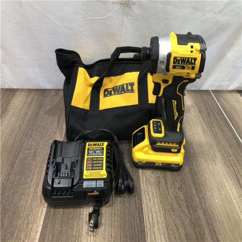 AS-IS DEWALT 20V MAX XR Lithium-Ion Brushless Cordless 3-Speed High Torque 1/4 in. Impact Driver Kit