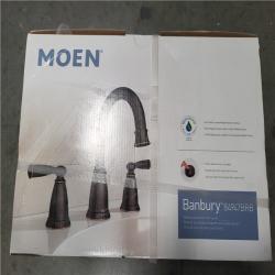 CALIFORNIA AS-IS MOEN BANBURY 8 IN. DOUBLE HANDLE FAUCET