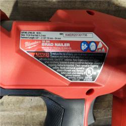 HOUSTON LOCATION - AS-IS (APPEARS LIKE NEW) Milwaukee M18 FUEL 18 Gauge Brad Nailer (TOOL ONLY)