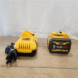 AS-IS- DEWALT 20V/60V MAX FLEXVOLT Lithium-Ion 9.0Ah Battery and Charger Starter Kit
