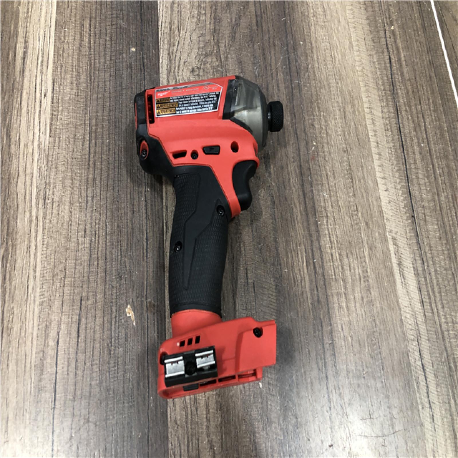 AS-IS Milwaukee FUEL 18V Lithium-Ion Brushless Cordless 1/4 in. Hex Impact Driver (Tool-Only)