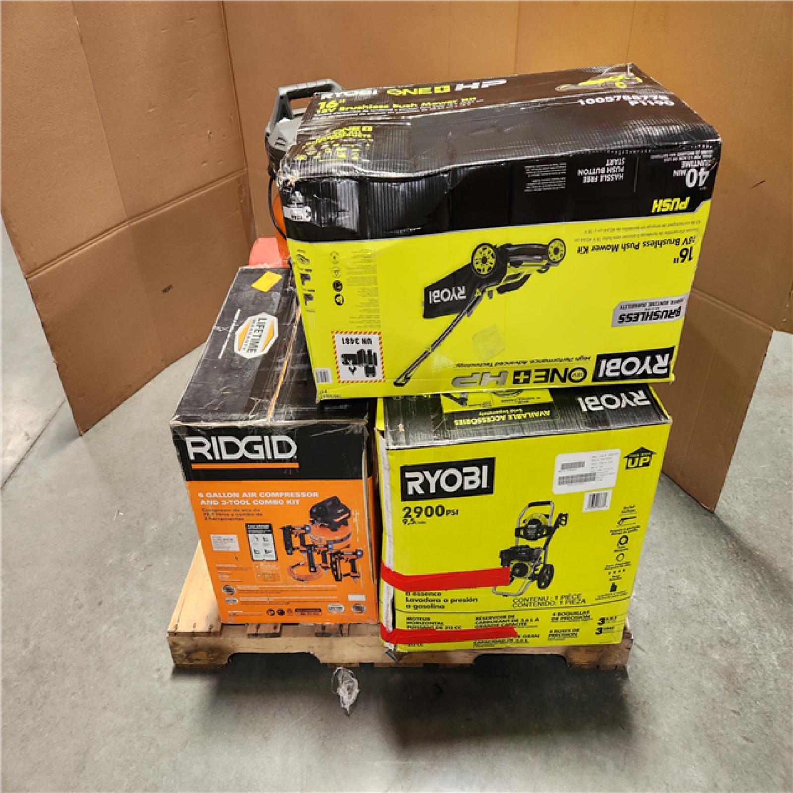 CALIFORNIA AS-IS OUTDOOR POWER EQUIPMENT