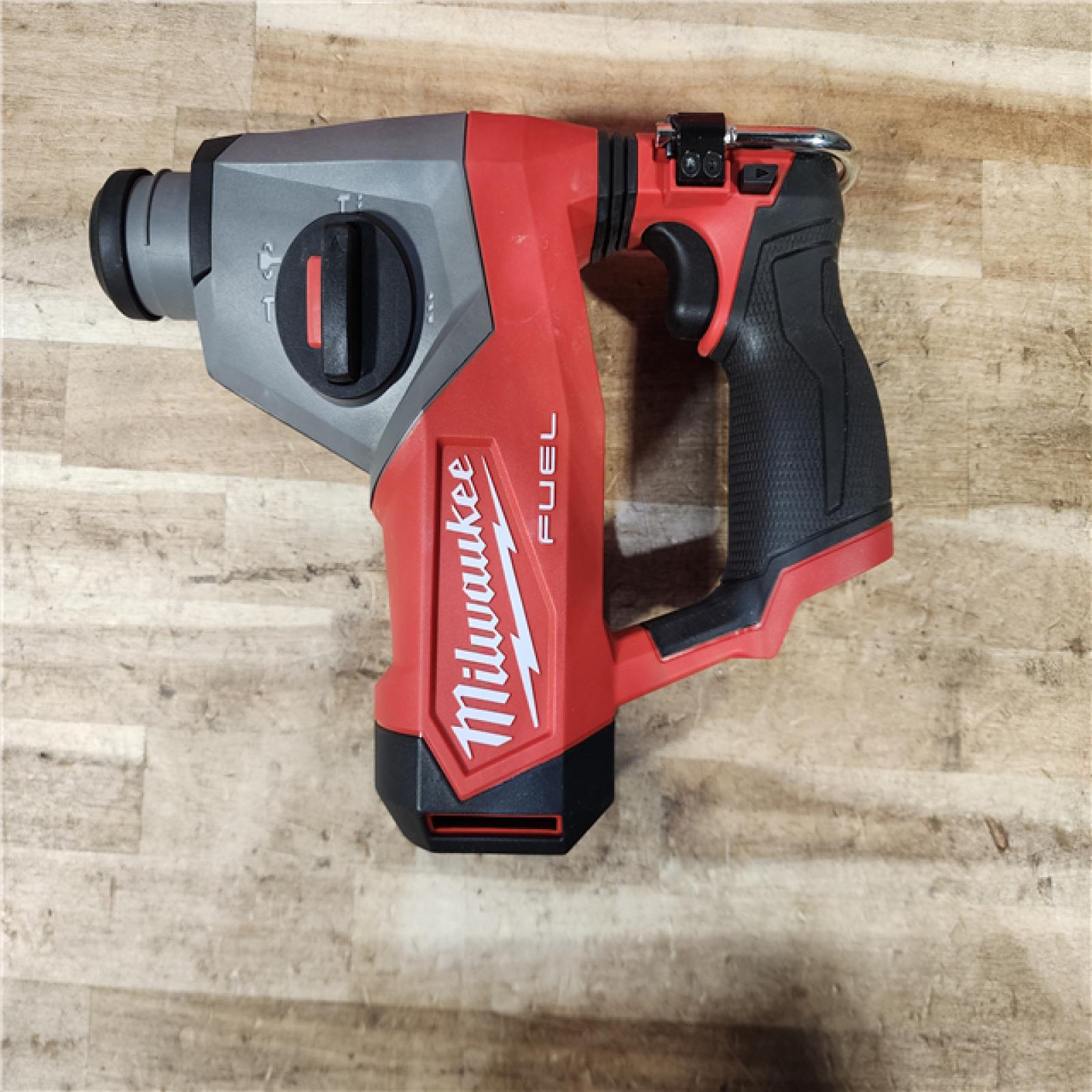 HOUSTON LOCATION - AS-IS Milwaukee  FUEL 12V Lithium-Ion Brushless Cordless 5/8 in. SDS-Plus Rotary Hammer Drill (Tool-Only)