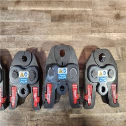 HOUSTON LOCATION - AS-IS Milwaukee Tool M18 18V  Brushless Cordless FORCE LOGIC Press Tool Kit with 1/4 in. - 7/8 in. ACR Jaws (6-Jaws Incl)