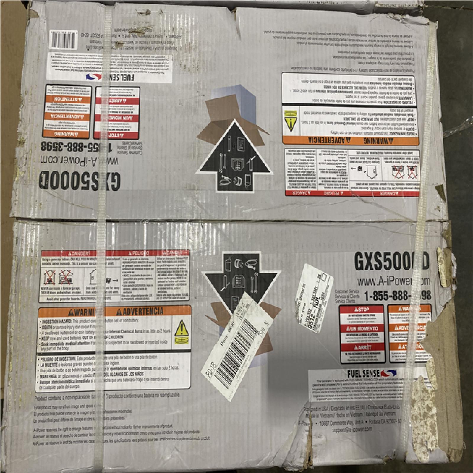 Dallas Location - NEW-  A-iPower 4000-Watt Gasoline Powered Portable Generator