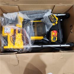 As-Is-  FLEXVOLT 2x60V MAX 21 in. Cordless Battery Powered Self Propelled Lawn Mower Kit with  12.0 Ah Batteries and Chargers