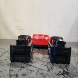AS-IS- Milwaukee 18-Volt Lithium-Ion High Output 6.0Ah Battery Pack (2-Pack)