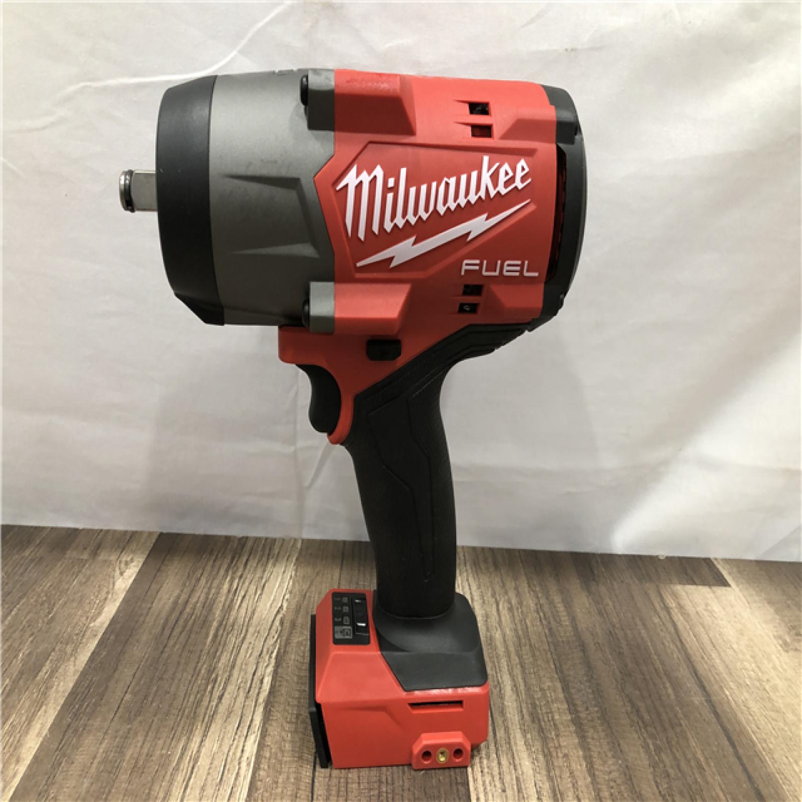 AS-IS Milwaukee FUEL 18V Lithium-Ion Brushless Cordless 1/2 in. Impact Wrench with Friction Ring (Tool-Only)