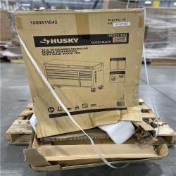 DALLAS LOCATION- AS-IS HUSKY 52 in. W x 20 in. D Standard Duty Black Mobile Workbench