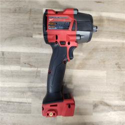 HOUSTON LOCATION - AS-IS Milwaukee M18 18V Fuel 1/2  Mid-Torque Impact Wrench Cordless Lithium-Ion Brushless with Friction Ring 2962-20 (TOOL ONLY)