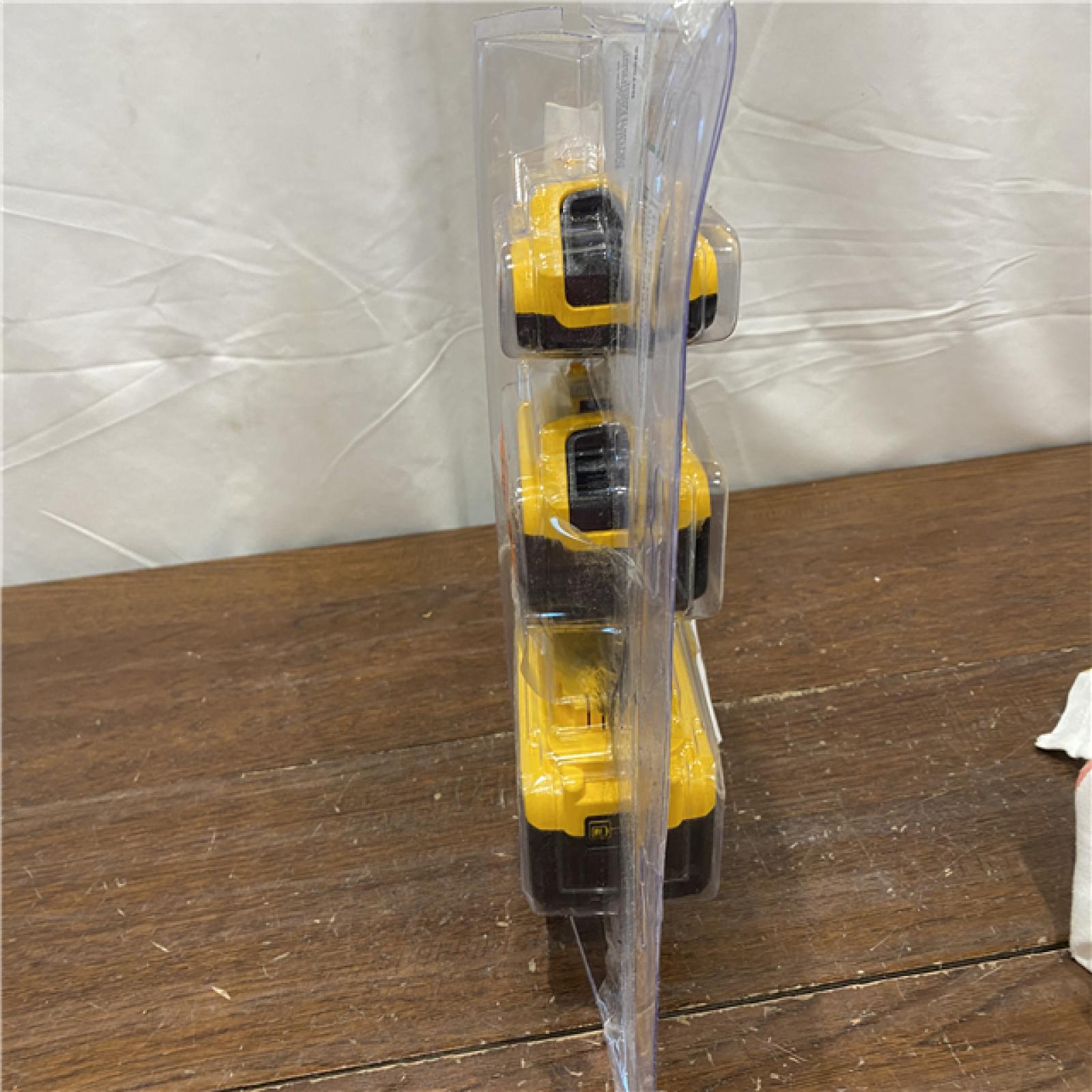 AS-ISDEWALT 20-Volt MAX XR Premium Lithium-Ion 6.0 Ah Battery, 20-Volt MAX XR 4.0 Ah Battery and 20-Volt MAX 2.0 Ah Battery