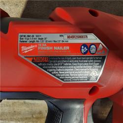 HOUSTON LOCATION - AS-IS Milwaukee 2841-20 18V Cordless Gen II 16 Gauge Angled Finish Nailer (Tool Only)