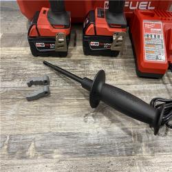 AS-IS Milwaukee FUEL 18V Lithium-Ion Brushless Cordless Hammer Drill and Impact Driver Combo Kit