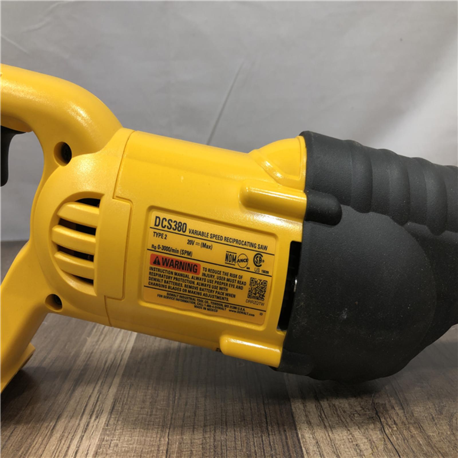 AS-IS DEWALT 20V MAX Cordless Reciprocating Saw (Tool Only)