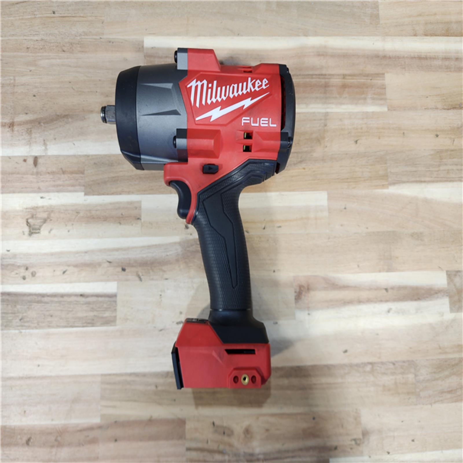 HOUSTON LOCATION - AS-IS Milwaukee  FUEL 18V Lithium-Ion Brushless Cordless 1/2 in. Impact Wrench with Friction Ring (Tool-Only)