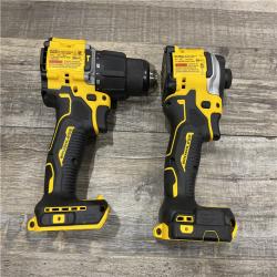 AS-IS DEWALT ATOMIC 20V MAX Lithium-Ion Cordless 2-Tool Combo Kit