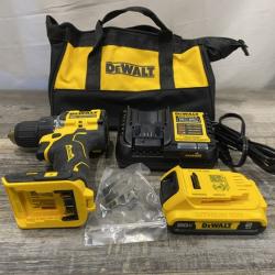 AS-IS DEWALT Atomic 20V Lithium-Ion Cordless Compact 1/2 in. Drill/Driver Kit