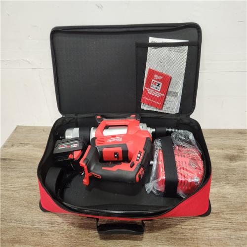 Phoenix Location NEW Milwaukee M18 18V Lithium-Ion Cordless Grease Gun 2-Speed W/M18 Starter Kit W/one 5.0 Ah Battery and Charger
