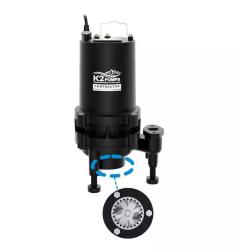 DALLAS LOCATION - K2 Contractor Series 2 HP Cast Iron Submersible Grinder/Sewage Pump