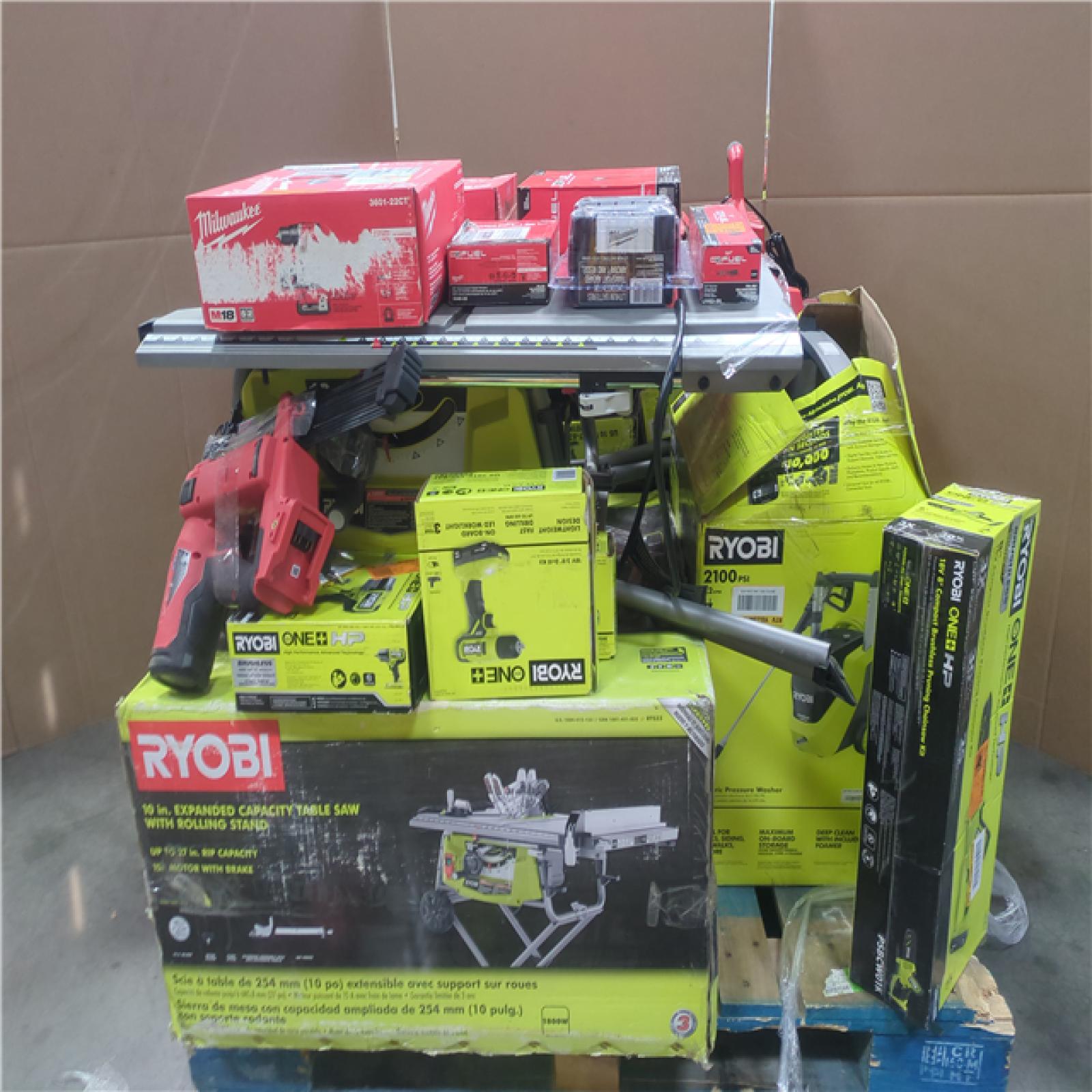 CALIFORNIA AS-IS TOOL PALLET