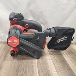 AS-IS- Milwaukee M18 FUEL 18-Volt Lithium-Ion Cordless Belt Sander (Tool-Only)